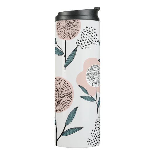 Eine Rose Thermosbecher (Nach links gedreht)