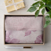 Eine Rose und Spitze Serie Design #8 Seidenpapier (Geschenk)