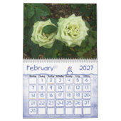 Eine Rose zu jeder Jahreszeit Kalender (Feb 2027)