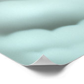 Eine rot gekleidete Frau, die eine Katze in den Wo Poster (Ecke)