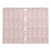 eine rot-weiße Tapete mit einem Muster darauf Kalender (Titelbild)