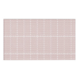 eine rot-weiße Tapete mit einem Muster darauf Namenschild