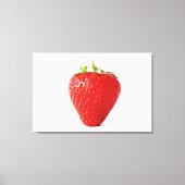 Eine Rote Erdbeere 36x24 (90x60cm) waccna Leinwanddruck (Vorderseite)