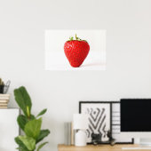 Eine Rote Erdbeere wapcna Poster (Heimbüro)