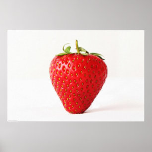 Eine Rote Erdbeere wapcna Poster