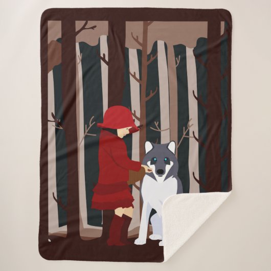 Eine rote Kappe macht Freunde Sherpadecke (Vorderseite)