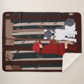 Eine rote Kappe macht Freunde Sherpadecke (Vorderseite (Horizontal))