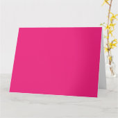 Eine rote Rose mit lebhaften Blütenblättern, umgeb Karte (Gelbe Blume)