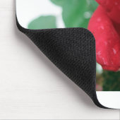 Eine Rote Rose Mousepad (Ecke)