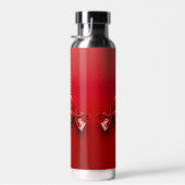 eine rote Süßigkeit Trinkflasche (Rechts)