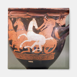 Eine Rotzahl Glocke krater Magnet