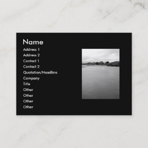 Eine ruhige Bucht in Irland. In der Nähe von Rossc Visitenkarte