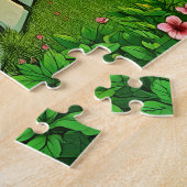 Eine ruhige Flusslandschaft Puzzle (Seite)