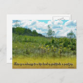 Eine ruhige Freude Postkarte (Vorne/Hinten)