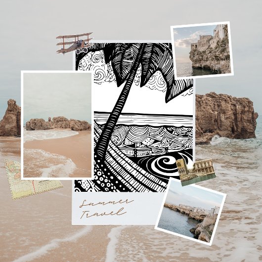 eine ruhige Hängematte Fotodruck