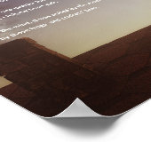 Eine ruhige Nacht Poster (Ecke)