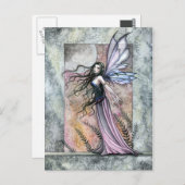 Eine ruhige Wind Fairy Postkarte (Vorne/Hinten)