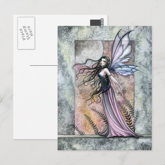 Eine ruhige Wind Fairy Postkarte (Vorne/Hinten)
