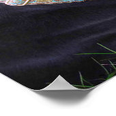 Eine ruhige Windhunde Poster (Ecke)