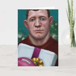 Eine ruhmby Christmas - Rugby Grußkarte Feiertagskarte