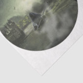 Eine runde gothische Halloween-Serie Design 8 Seidenpapier (Ausschnitt)