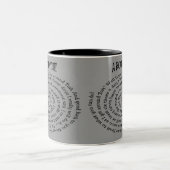 Eine runde Tasse (Mittel)