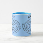 Eine runde Tasse (Zentrum)
