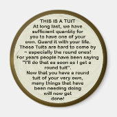 Eine runde Tube ~ Magnet (Vorne)