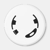 Eine Runde zu diesem Magnet (Vorne)