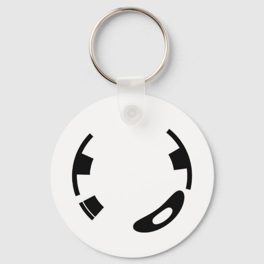 Eine Runde zu diesem Schlüsselanhänger (Vorderseite)