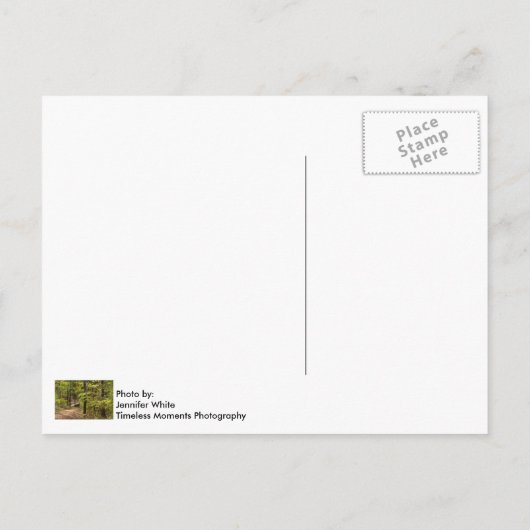 Eine Runge-Pathway-Postkarte Postkarte (Rückseite)