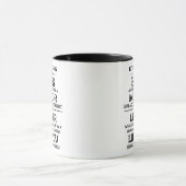 Eine Sache, Chef zu sein | Mentor | Leader Zitat Tasse (Zentrum)