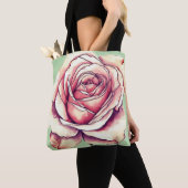 Eine Sache ist Rose Tasche (Von Nahem)