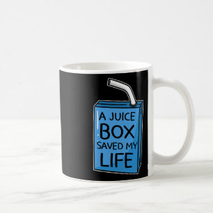 Eine Saftbox Rettete mein Lebensdiabetes-Bewusstse Kaffeetasse