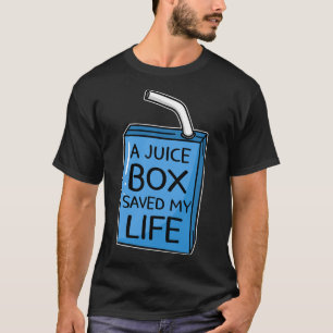 Eine Saftbox Rettete mein Lebensdiabetes-Bewusstse T-Shirt