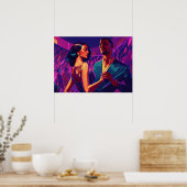 Eine Salsa-Nacht mit meiner Liebe Poster (Küche)