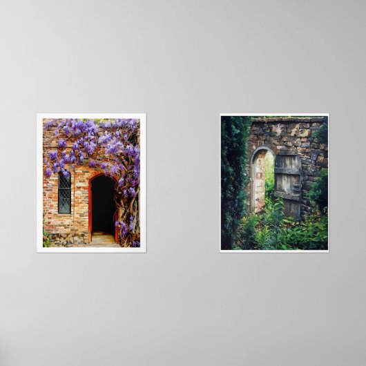 Eine Sammlung geheimer Passagen Bilderwand Sets (Vorderseite)