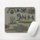 Eine Sammlung maneouvre Pläne Mousepad (Mit Mouse)