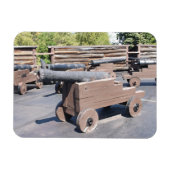 Eine Sammlung von Cannons Magnet (Horizontal)