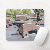 Eine Sammlung von Kanonen Mousepad (Mit Mouse)