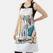 Eine Sammlung von Küchenutensilien Unisex Schürze (InSitu)