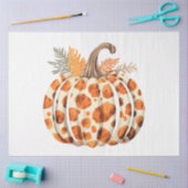 Eine Sammlung von Pumpkin-Entwürfen für den Herbst Seidenpapier (Basteln)