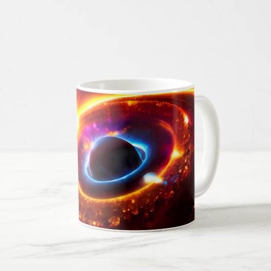 Eine Sammlung von Tasse des Sonnensystems (VorderseiteRechts)