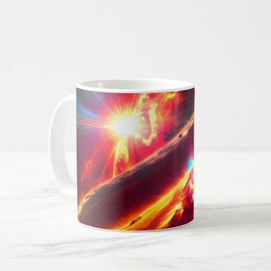 Eine Sammlung von Tasse des Sonnensystems (Vorderseite Links)