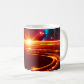 Eine Sammlung von Tasse des Sonnensystems (VorderseiteRechts)