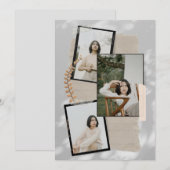 Eine Sammlung zeitloser Erinnerungen Einladung (Vorne/Hinten)