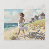 Eine sanfte Brise Postkarte (Vorderseite)