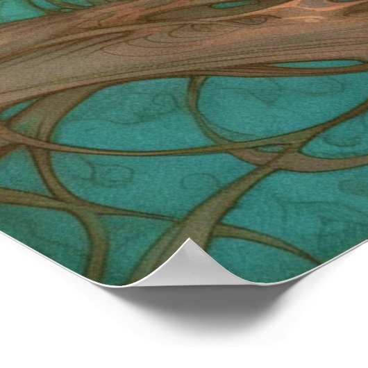 Eine Sängerin Poster (Ecke)