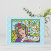 Eine saubere spät_flache Karte 7 Zoll x 5 Zoll (Stehend Vorderseite)