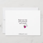 Eine saubere spät_flache Karte 7 Zoll x 5 Zoll (Rückseite)